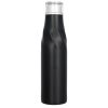 Sticla termoizolanta auto-seal, perete dublu, 650 ml, Everestus, HO, otel inoxidabil, negru