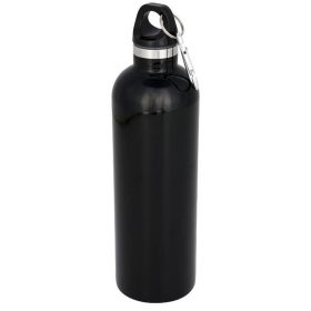   Sticla termoizolanta 530 ml, perete dublu, Everestus, AC, otel inoxidabil, negru