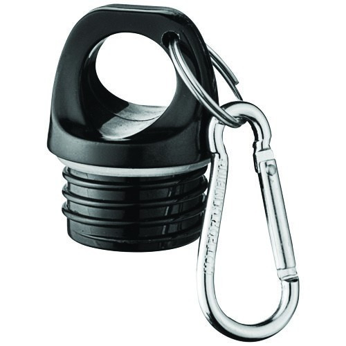 Sticla termoizolanta 530 ml, perete dublu, Everestus, AC, otel inoxidabil, negru