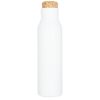 Sticla termoizolanta 590 ml, perete dublu, fara condens, capac din pluta, Everestus, NE, otel inoxidabil, alb, saculet inclus
