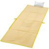 Rogojina pliabila pentru plaja 170x60 cm, Everestus, BI03, pp plastic, galben