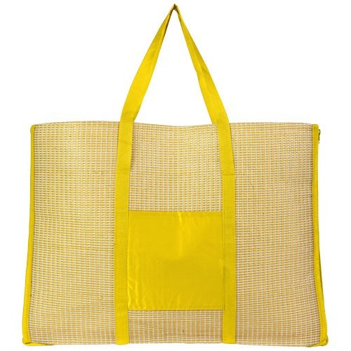 Rogojina pliabila pentru plaja 170x60 cm, Everestus, BI03, pp plastic, galben