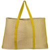 Rogojina pliabila pentru plaja 170x60 cm, Everestus, BI03, pp plastic, galben