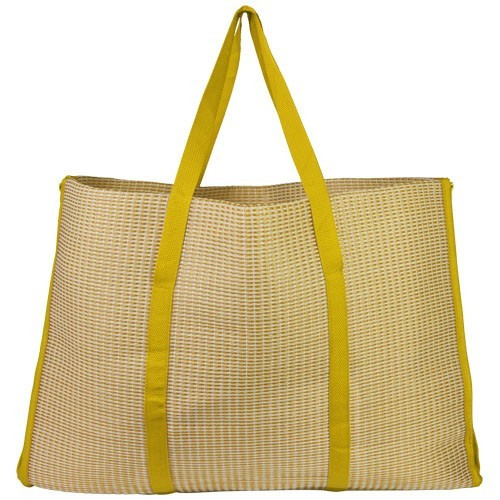 Rogojina pliabila pentru plaja 170x60 cm, Everestus, BI03, pp plastic, galben