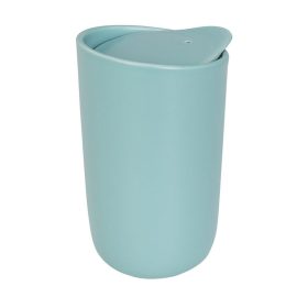  Cana de calatorie cu perete dublu din ceramica, 410 ml, Everestus, MA, mint, albastru