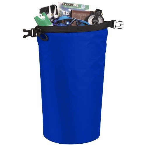 Geanta de exterior rezistenta la apa, 10 L, Everestus, CR, 190T poliester, albastru
