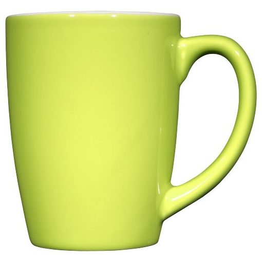 Cana cu design modern, 350 ml, 11xø8,4 cm, Everestus, 20SEP1007, Ceramica, Verde