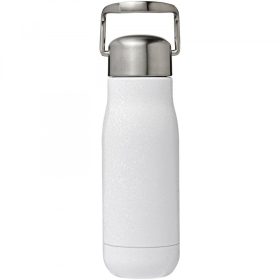   Termos 350 ml cu perete dublu, Everestus, 20FEB1480, Otel, Alb