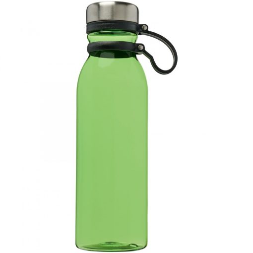 Sticla de apa sport 800 ml cu capac insurubabil, Everestus, 20FEB1078, Tritan, Verde, saculet inclus