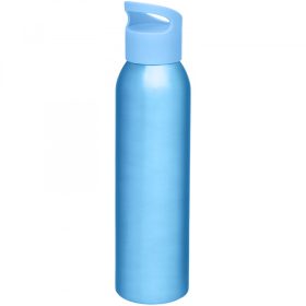   Bidon sport pentru apa, 21MAR1822, 650 ml, 26xØ 6.6 cm, Everestus, Aluminiu, Polipropilena, Albastru