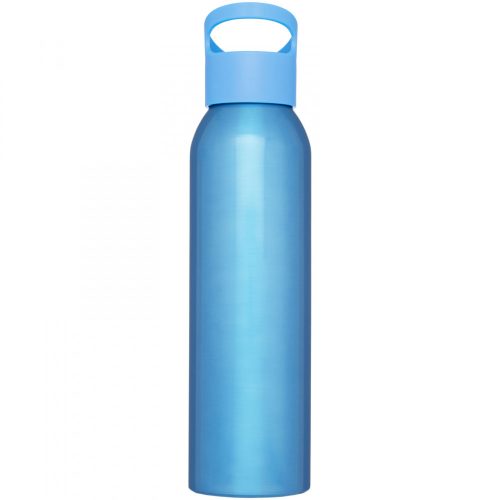 Bidon sport pentru apa, 21MAR1822, 650 ml, 26xØ 6.6 cm, Everestus, Aluminiu, Polipropilena, Albastru