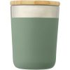 Cana termos, Everestus, 21OCT1405, 300 ml, 8.6 x 11.4 x 8.6 cm, Otel, Bambus, Verde