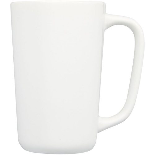 Cana, Everestus, 42FEB230456, 480 ml, 12.5x12.5x13.5 cm, Ceramica, Alb