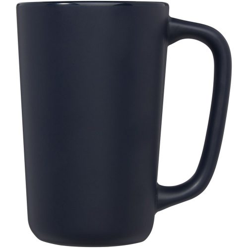 Cana, Everestus, 42FEB230457, 480 ml, 12.5x12.5x13.5 cm, Ceramica, Albastru Navy