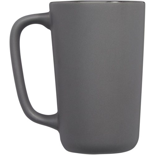 Cana, Everestus, 42FEB230459, 480 ml, 12.5x12.5x13.5 cm, Ceramica, Gri