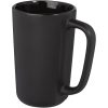 Cana, Everestus, 42FEB230460, 480 ml, 12.5x12.5x13.5 cm, Ceramica, Negru