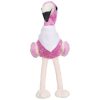 Flamingo de Plus, inaltime 15 cm, Kidonero, Colectia "Micul meu prieten", JPK008, poliester, roz, radiera inclusa