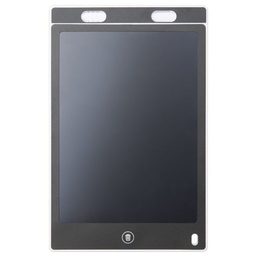 Tableta de scris cu pix stylus, LCD, rama din ABS, 0,5x14,5x22,8 cm, Everestus, 20SEP1025, Alb