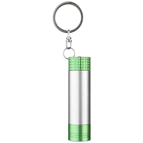 Breloc lanterna, Everestus, KR0090, abs, plastic, aluminiu, verde