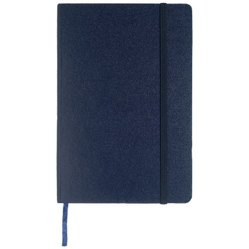 Agenda A5 cu pagini dictando, coperta tare cu elastic, Everestus, CC09, carton, albastru marin