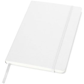   Agenda A5 cu pagini dictando, coperta tare cu elastic, Everestus, CC15, carton, alb