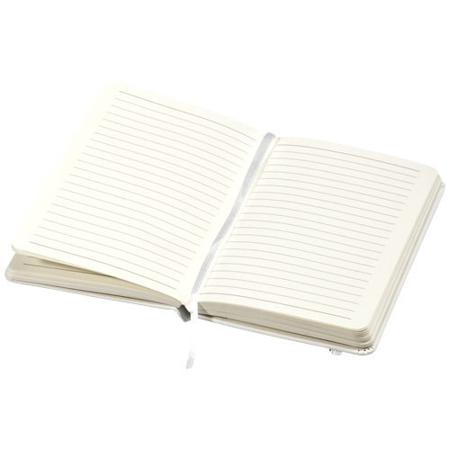 Agenda A5 cu pagini dictando, coperta tare cu elastic, Everestus, CC15, carton, alb