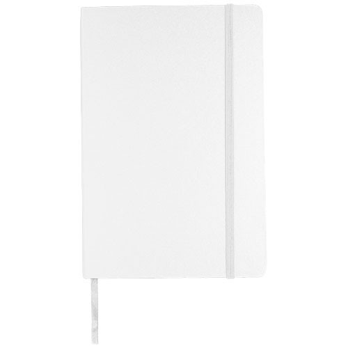 Agenda A5 cu pagini dictando, coperta tare cu elastic, Everestus, CC15, carton, alb