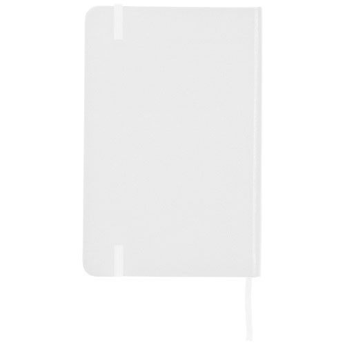 Agenda A5 cu pagini dictando, coperta tare cu elastic, Everestus, CC15, carton, alb