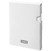 Agenda A5 cu pagini dictando, coperta tare cu elastic, Everestus, CC15, carton, alb