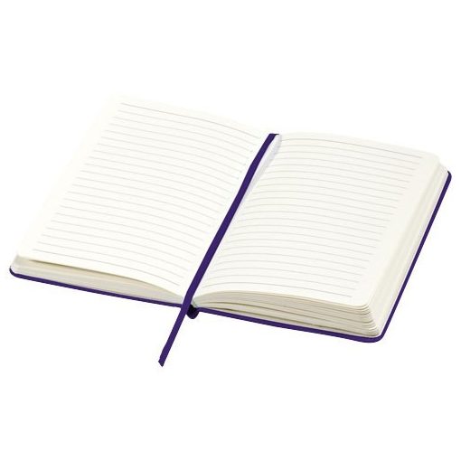 Agenda A5 cu pagini dictando, coperta tare cu elastic, Everestus, CC11, carton, violet, lupa de citit inclusa