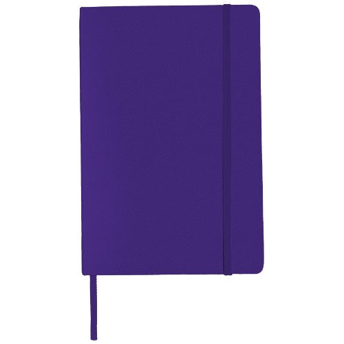 Agenda A5 cu pagini dictando, coperta tare cu elastic, Everestus, CC11, carton, violet