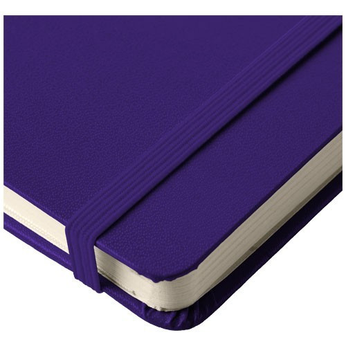 Agenda A5 cu pagini dictando, coperta tare cu elastic, Everestus, CC11, carton, violet