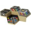 Set pentru colorat 52 piese, Everestus, 20IAN1002, Multicolor, Carton