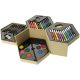 Set pentru colorat 52 piese, Everestus, 20IAN1002, Multicolor, Carton