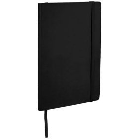   Agenda A5 cu pagini dictando, coperta moale cu elastic, Everestus, CC05, pu, negru
