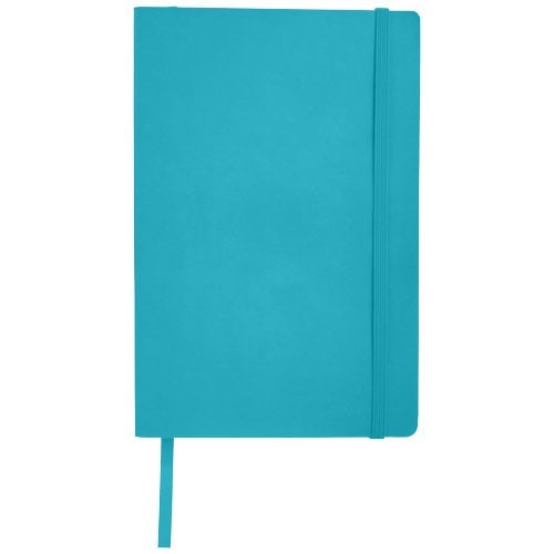 Agenda A5 cu pagini dictando, coperta moale cu elastic, Everestus, CC01, pu, albastru