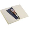 Agenda A5 cu pagini dictando, coperta moale cu elastic, Everestus, CC01, pu, albastru