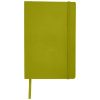 Agenda A5 cu pagini dictando, coperta moale cu elastic, Everestus, CC02, pu, verde