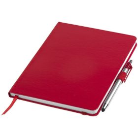   Set agenda A5 si pix stylus, 80 pagini dictando, Everestus, 20IAN1797, Rosu, Hartie