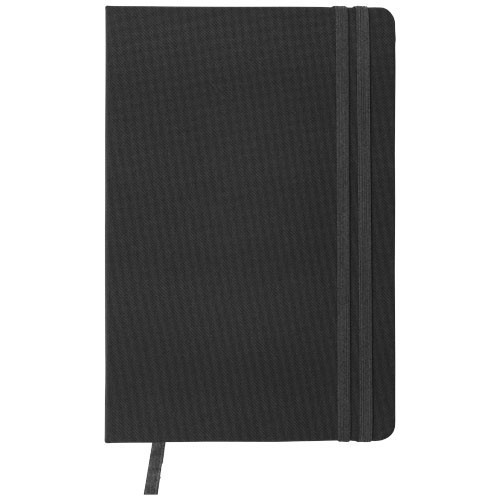 Carnetel A5 cu coperta tare, 80 pagini cu liniatura, Everestus, DM, pu, negru