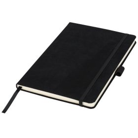   Agenda A5 cu pagini dictando, coperta tare cu elastic, Everestus, SE03, carton, negru