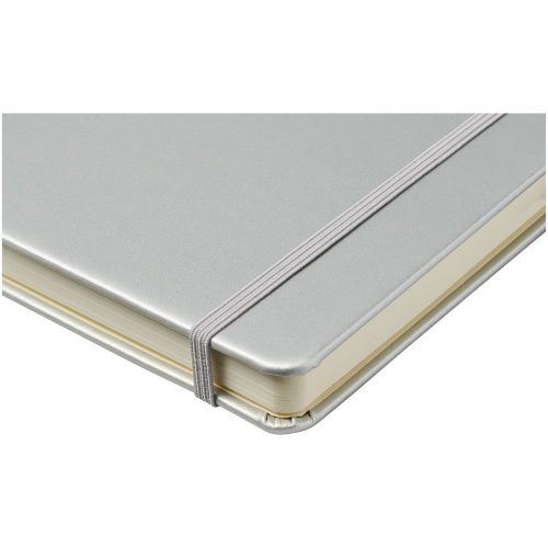 Agenda A5, coperta tare cu elastic, 96 coli, dictando, Everestus, 9IA19287, Hartie, Gri