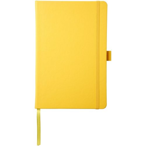 Agenda A5, coperta tare cu elastic, 96 coli, dictando, Everestus, 9IA19289, Hartie, Galben