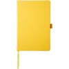 Agenda A5, coperta tare cu elastic, 96 coli, dictando, Everestus, 9IA19289, Hartie, Galben