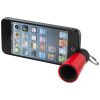 Suport telefon de birou cu amplificator de sunet, Everestus, STT074, abs, plastic, rosu, laveta inclusa