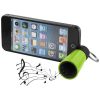 Suport telefon de birou cu amplificator de sunet, Everestus, STT076, abs, plastic, verde, laveta inclusa
