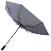 Umbrela 21.5 inch cu deschidere automata, pliabila, Marksman, TV, pongee poliester, gri
