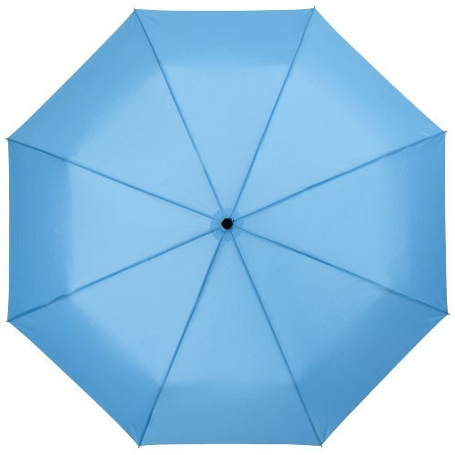 Umbrela 21 inch automatica pliabila, Everestus, WI, pongee poliester, albastru