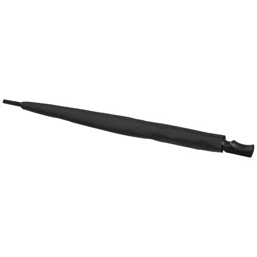 Umbrela 23 inch cu deschidere automata, rezistenta la vant, Everestus, SK, 190T pongee poliester, negru, alb