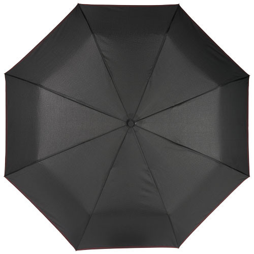 Umbrela pliabila 21 inch, deschidere si inchidere automata, Everestus, 20IAN491, Poliester, Rosu